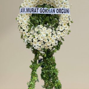 BEYAZ CENAZE ÇELENGİ